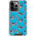 Disney Lilo and Stitch Face Expression Pattern iPhone 16 Pro Max Clear Case